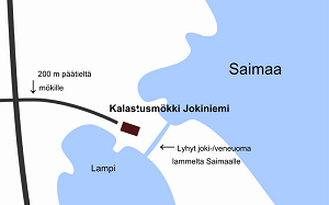 Kalastusmökki Saimaalla